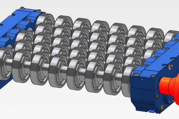 Modernizace hřebenového dopravníku